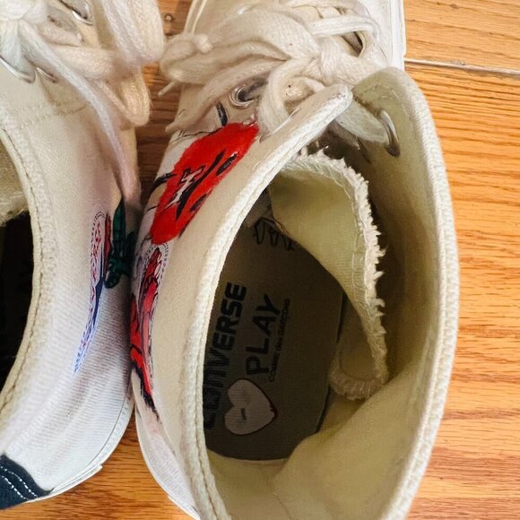 Converse x Comme des Garcons Chuck 70 PLAY shoes sneakers 9 - Picture 15 of 16